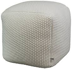 Asense 18 inch height fabric rectangle tufted lift top storage ottoman bench, footstool with solid wood legs. Crocheted Knitted Ottoman Pouf 100 Cotton Handmade Sq Measures 14 Inches Square X 16 Inches Tall Knitted Ottoman Pouf Ottoman Ottoman