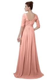 Pink Bridesmaid Dresses Peach color Cinderella & Pink Gowns