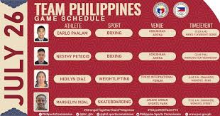 Jul 22, 2021 8:05 pm pht. Olympics Schedule Today Philippines Boxers Petecio And Paalam Lifter Diaz Skater Didal Good News Pilipinas