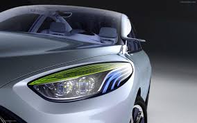 Renault Fluence Ze Concept Automotive Car Lights Headlights
