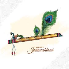Lord Krishna With Flue And Peacock Feathers, Lord Krishna, Krishna  Janmsashtami Png Transparent Image And Clipart For Free Download