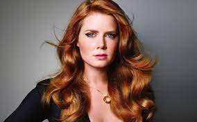 Only 2% of the world's population of 7.6+ billion people has red hair, and 17% of it has blue eyes. Wallpaper Face Redhead Model Long Hair Blue Eyes Singer Actress Necklace Black Hair Pink Lipstick Fashion Amy Adams Supermodel Beauty Blond Hairstyle Portrait Photography Photo Shoot Brown Hair Human Hair Color