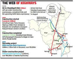 Implemented and executed by the maharashtra state road development corporation (msrdc), this is one of the completely greenfield expressways, which will be designed for speeds of up to 150 kms per hour. Delhi To Chandigarh In 2 Hours By 2023 Delhi News Times Of India