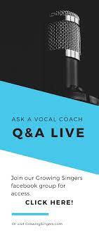 Stop singing and rest the voice for a few days. Ask A Vocal Coach How Do I Sing From My Diaphragm Not My Throat Ask A Vocal Coach
