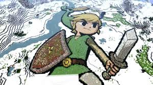 Easily create sprites and other retro style images with this drawing application. Zelda Toon Link Minecraft Pixel Art Youtube