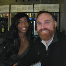 Erin J & Ryan We met at work! I'm actually his boss. But I work in the  office and he works in the field. We spoke