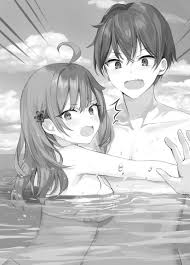 momoko (momopoco) tokidoki bosotto russia-go de dereru tonari no alya-san  kuze masachika mariya mikhailovna kujou bikini monochrome swimsuits wet |  1086643 | yande.re