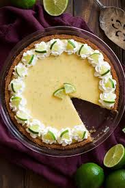 Key Lime Pie Decorated With Swirls Of Whipped Cream And Mini Lime Slices Keylime Pie Recipe Lime Pie Recipe Best Key Lime Pie