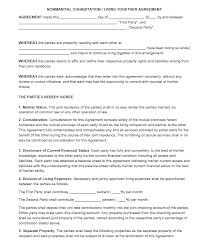 That i was this day consulted in my professional capacity by _____, named in the within instrument, being a cohabitation agreement, separate and apart from _____, as to his legal rights and liabilities under the. 32 Free 32 Free Cohabitation Agreement Templates Printable Samples