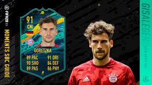 Which players you can expect, you can find out here. Fifa 20 Leon Goretzka Player Moments Sbc Requirements Gaming Frog