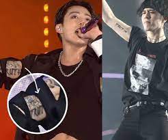 From the story no i don't~! Got7 S Yugyeom And Bts S Jungkook Combine Tattoos
