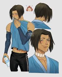 Sokka Why Is He So Hot Tho Art By Ellizsha On Instagram In 2020 Avatar Airbender Avatar Zuko Avatar Cartoon