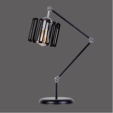 Lumexx Yonca Masa Lambasi Siyah Ayak Siyah Halatli Abajur Tekzen