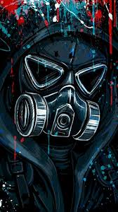 Fondo De Pantalla Bien Chingon V Gas Mask Art Graffiti Wallpaper Masks Art