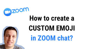How To Create A Custom Emoji In Zoom Chat Youtube