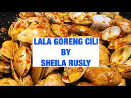 Selalunya ramai yang masak lala masam manis tapi macam boring laa… kadang tuu lala masak lemak hijo. Resepi Lala Goreng Cili By Sheila Rusly Youtube