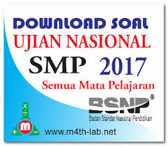 Ipa smpmts ujian nasional tawn pelajaran 20142015 smpmts ipa kamis 7 mei 2015 0730 balitbang pak anang 0930 bank soal untuk prediksi ujian nasional kementerian pendidikan dan kebudayaan. Download Soal Un Ujian Nasional Smp 2017 Semua Mata Pelajaran Naskah Asli M4th Lab
