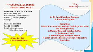 Conserve and sustainably use the oceans, seas and marine resources for sustainable development. Kepada Graduan Yang Masih Mencari Peluang Latihan Pekerjaan Syarikat Novatis Resources Sdn Bhd Sedang Mencari Anda Dalam Bidang Yang Berkaitan Dan Berkelayakan Untuk Menyertai Program Sl1m Di Bawah Syarikat Mereka Dengan