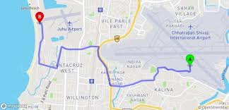 Taxifarefinder 195 85 Taxi Fare From Chhatrapati Shivaji International Airport To Juhu Chhatrapati Shivaji International Airport International Airport Taxi