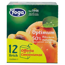 Succhi di frutta yoga brick. Yoga Optimum 50 Albicocca Italiana 12 X 200 Ml Everli