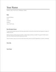 50 Cover Letter Templates Microsoft Word Free Download