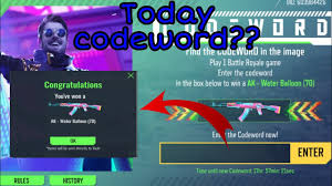 Sadly today garena rewards you have not released any new code, return to this website tomorrow, we will update it day after day. Today Codeword In Free Fire Codeword Event Codeword Event Second Code Free Fire Codewordevent Youtube