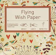 You have to write it down on an actual piece of paper for this to work. Flying Wish Paper Lovebirds Small Buy Online In Faroe Islands At Faroe Desertcart Com Productid 29459548