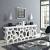 High Gloss Console Table White
