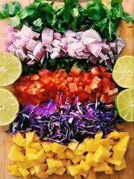 Check spelling or type a new query. Air Fried Fish Tacos With Mango Salsa Melissa S Healthy Kitchen