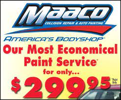 We found a great deal and ended up buying it. Maaco Paint Prices