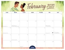 Start The New Year With This Printable 2020 Disney Calendar Inside The Magic In 2020 Disney Calendar Family Calendar Disney Family