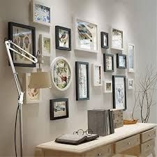 What makes our evans mirrors stand out are their unique, floating glass within the frame. Modern Simplicity Large Multi Picture Photo Frames Wall Set 18 Frams Black White Collage Picture Frame Set Living Room Bedroom Wall Decorations Solid Wood Covers 2 05m X 0 95m Buy Online At Best