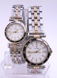 ✅ browse our daily deals for even more savings! Pierre Cardin Pair Of Men S And Women S Watches 1990 Catawiki