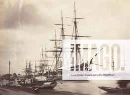 H.M.S. Shannon off Calcutta, 1858–61 ...