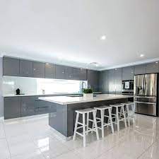 The kitchen cabinets are the first things that people will notice about your kitchen when they enter the room, and you want to make sure you have the right cabinets to both look great and be functional at. Modern Design Lacquer Grey Kitchen Cupboard Modular Kitchen Cabinet View Modular Kitchen Cabinet Cbmmart Product Details From Cbmmart Limited On Alibaba Com