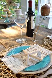 This one is almost too pretty to eat, especially when sprinkled with pimientos, fresh basil and parsley. Seaside Dinner Party Ideas For An Intimate Summer Celebration Seaside Dinner Party Dinner Party Table Dinner Party Decorations