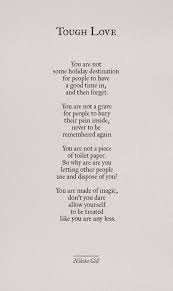 Another Reworked Poem Thank You Guys So Much For All Your Support Inspirational Poetry Quotes Super Quotes Tough Love