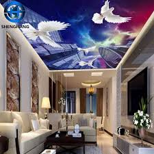 This is the kind of design that makes your. Luxury 3d Wallpaper For Ceiling Wall Decor Hotel Home Sitting Room Ceiling Wallpaper Non Woven Wallpaper View 3d Wallpaper Sh Sh Wallpaper Product Details From Dalian Shenghang International Trade Co Ltd On Alibaba Com