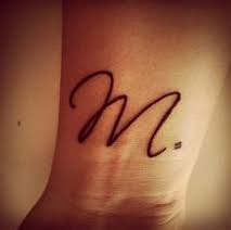 How to write the cursive script uppercase alphabet. 60 Amazing M Letter Tattoo Designs And Ideas Body Art Guru