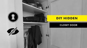 And this hidden rec room behind the stairs. Diy Hidden Closet Door Secret Door In Wall Youtube