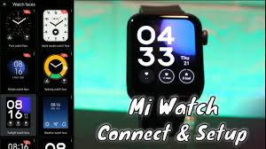 How To Connect Xiaomi Mi Watch With Phone Wear Os Android App Youtube