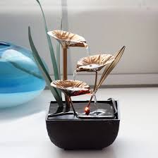 Tall water jar fountain with led light, turquoise. Famialy Indoor Water Fountains Decoration Crafts Lotus Feng Shui Led Desktop Water Fountain For Home Office Teahouse Decoration Figurines Miniatures Aliexpress