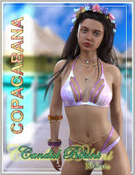 Copacabana - 16 Styles Candid Bikini [REPOST] 2025 - Free Daz 3D Models