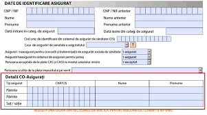 ⁻ declaratie pe propria raspundere a persoanei asigurate (in speta prezentata aceasta persoana este salariatul) prin care aceasta declara ca are in intretinere persoana respectiva. Coasigurarea Termenul Zilei Contabilitate Fiscalitate Monografii Contabile