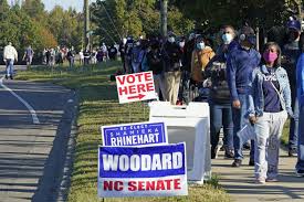 View Map North Carolina Nov 3 2020 General Election Results By County