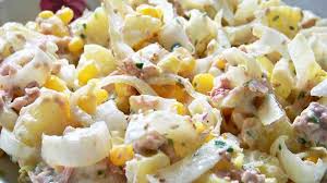 Vous faites partie de ces personnes qui n'ont jamais assez de temps pour cuisiner ? Salade D Ete Pommes De Terre Endives Et Thon Tres Gourmande Tasties Foods