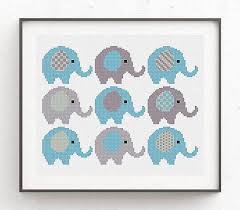 Baby elephant cross stitch patterns. Elephants Modern Cross Stitch Pattern Animal Counted Chart Etsy Elephant Cross Stitch Modern Cross Stitch Patterns Cross Stitch Patterns