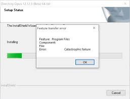 And many more programs are available for instant and free download. Catastrophic Failure Message Installing 12 12 3 Beta Help Support Directory Opus Resource Centre