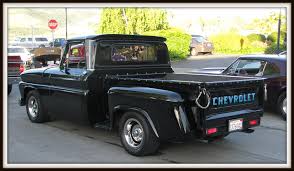 Image result for Midnight Black 1964 Truck