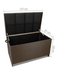 Here are some ideas how to use rattan storage trunks as tables and decorative furniture accent pieces in any room. Gardeon 320l Outdoor Wicker Storage Box Myer